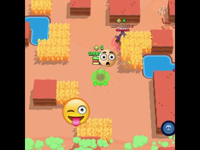 1000 IQ LEON `Brawl Stars #shorts