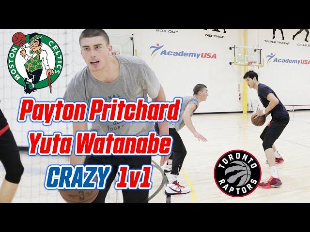Payton Pritchard and Yuta Watanabe *INTENSE* 1V1! | Payton goes *CRAZY* & Yuta catches *FIRE*