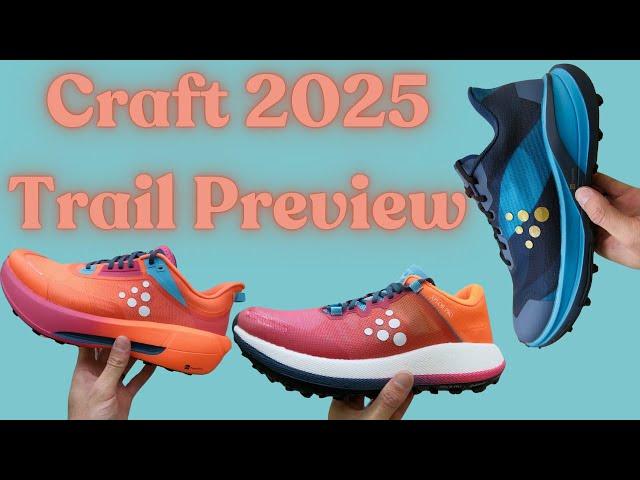 Craft 2025 Trail Preview From The Running Event.  Nordlite Ultra Pro, Xplor Pro, and Pure Trail Pro