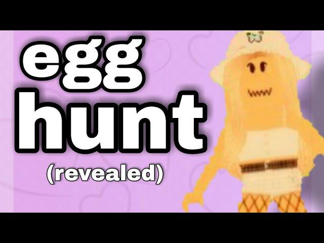 NEW egg hunt in adopt me! *REVEALED*. all 30 eggs! (speed) | roblox | adopt me | itsmekriss