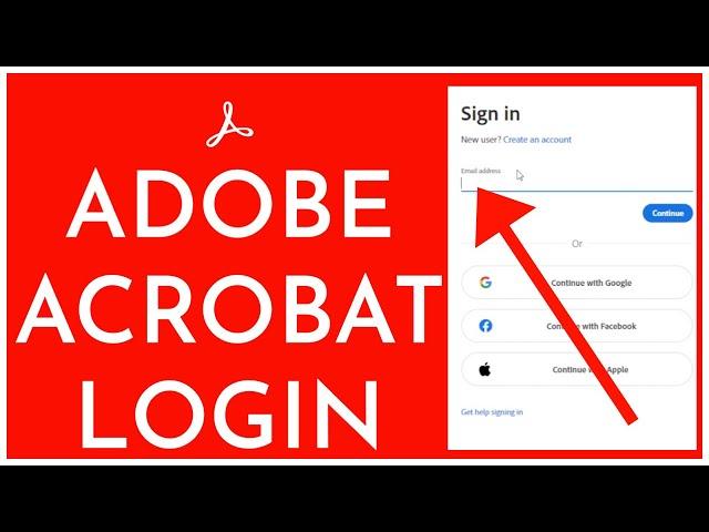 Adobe Acrobat Login: How to Sign In to Adobe Acrobat Account 2023?