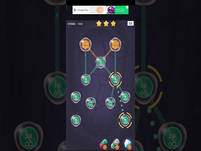 Cell expansion wars level 103 *** walkthrough ⭐⭐⭐
