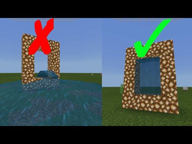 How to build an aether portal in Minecraft (no mods)