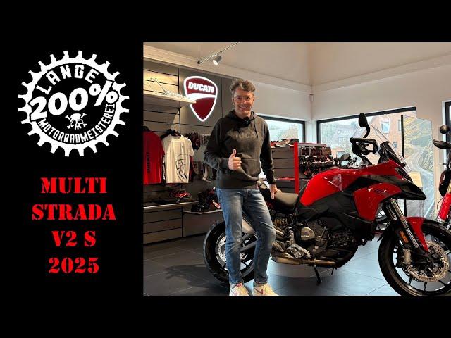 Ducati Multistrada V2 S 2025 Sound, Details, Display  - Motorradmeisterei