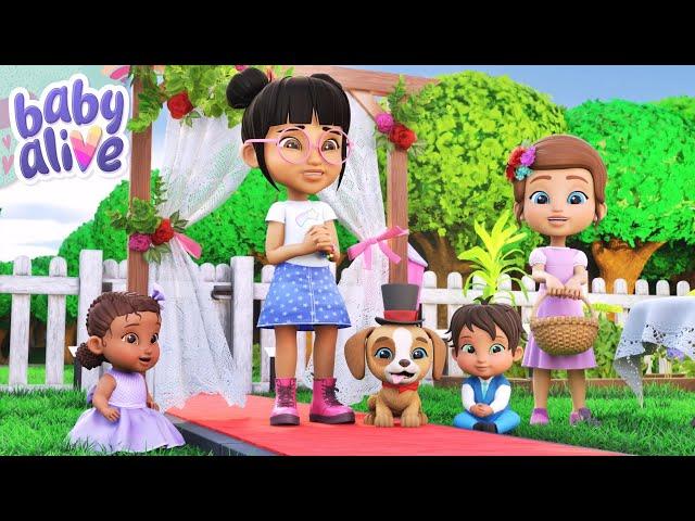 The Babies Have A Wedding ‍️ Baby Alive Official  Family Kids Cartoons