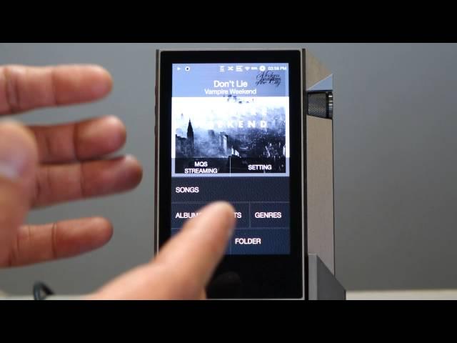 Astell&Kern AK240: Quick Peak At Its User Interface (UI) - Head-Fi TV