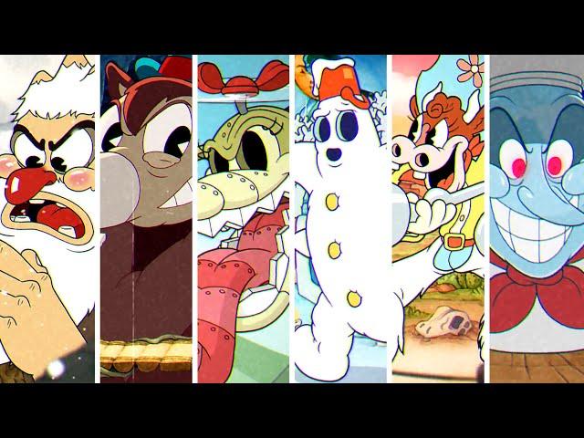 Cuphead DLC - All Bosses (No Damage & A+ Rank)