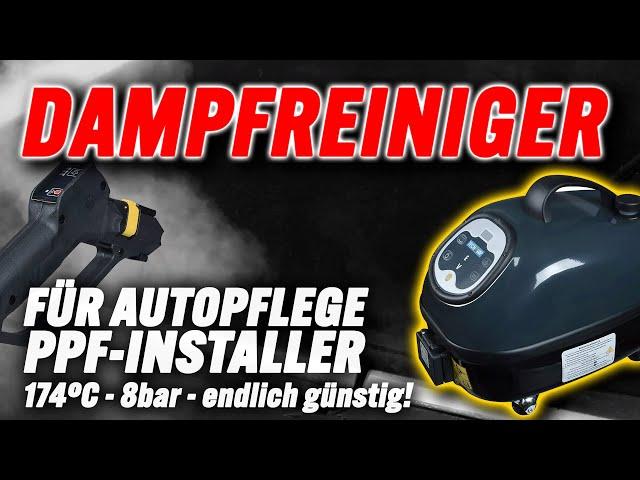 Dampfreiniger für Autoreinigung im Test: Trockendampf für Fahrzeugpfleger, Detailer + PPF-Installer?