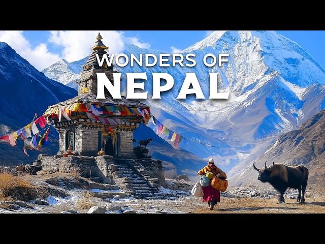 Wonders of Nepal - Most Amazing Places in Nepal - Nepal Travel Video 4K