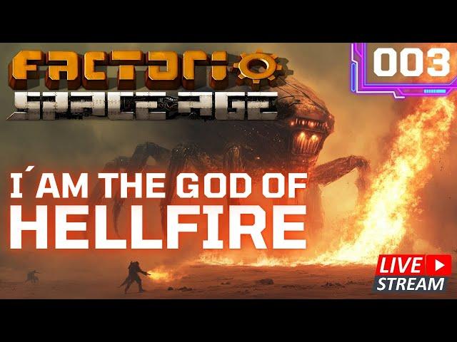 Factorio 2.0 & Space Age – God of Hellfire!  #003 Gameplay deutsch