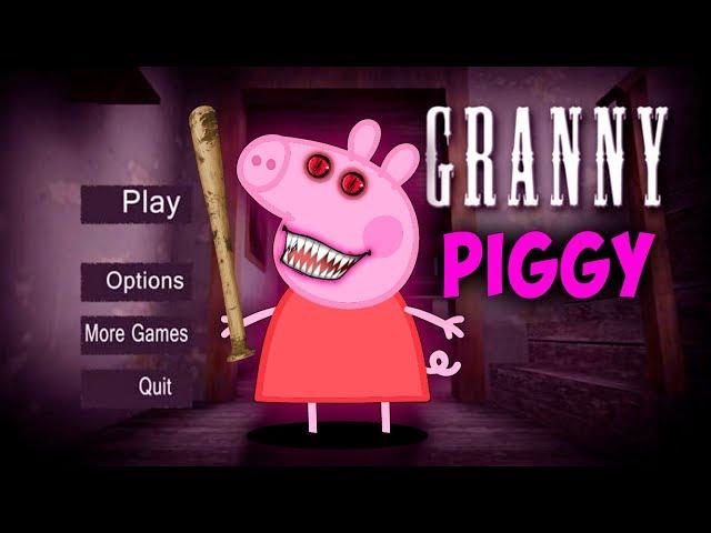 Жуткая БАБКА ГРЕННИ СВИНКА ПЕППА в реальной жизни GRANNY 2 PEPPA PIGGY ROBLOX HORROR