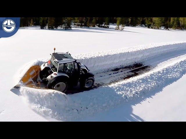 100 CRAZY Powerful Snow Plow Equipment AND Trucks You NEED To See