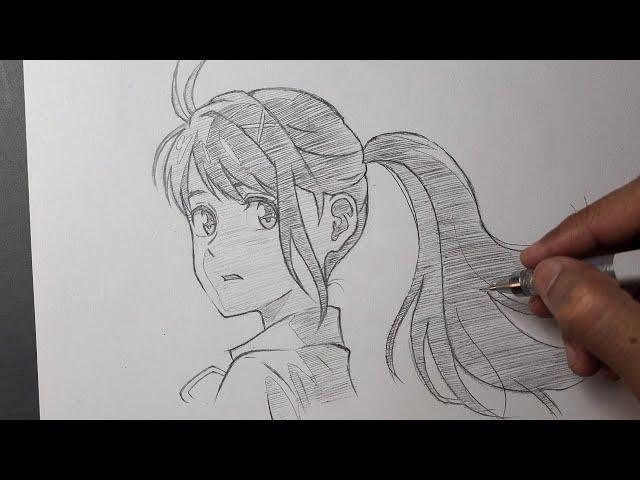 How To Draw Suzume Iwato In Easy Way ! | Suzume