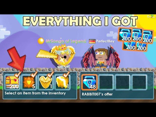 Selling MY ALL Items from 2022! (TONS BGL) | Growtopia