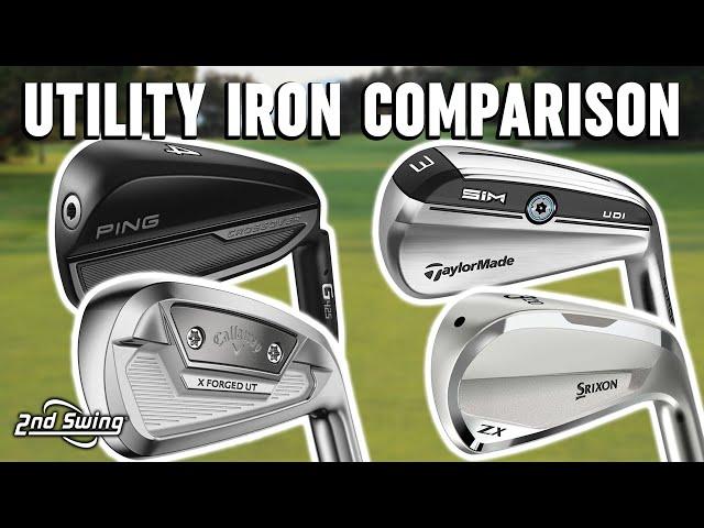 Golf Utility Iron Comparison | PING G425 Crossover, TaylorMade SIM UDI, Callaway X Forged, Srixon ZX