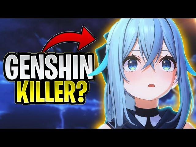 Azur Promilia Gameplay looks INSANE! (THE REAL GENSHIN IMPACT KILLER)