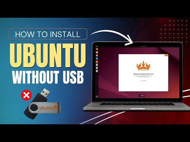 How to Install Ubuntu 24.04 without USB | Dualboot | UEFI