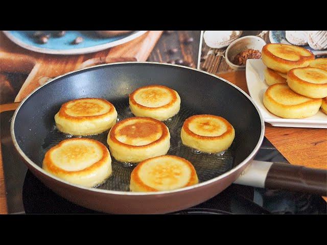 ОЛАДЬИ КАК ПОНЧИКИ! Самые Вкусные и ПЫШНЫЕ. Завтрак ЗА 15 Минут!