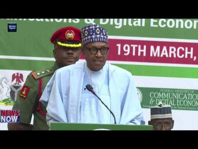 Buhari launches National Broadband Plan in Abuja | TV360 Nigeria