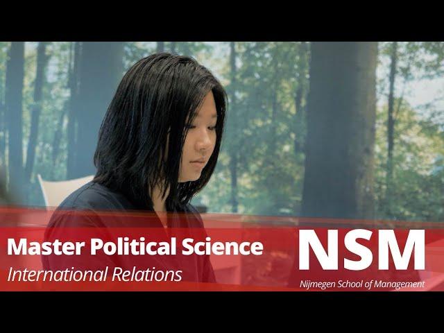 Master Political Science - International Relations