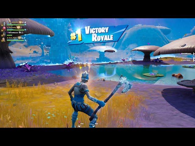 FROZEN RED KNIGHT SKIN + LEVIATHAN AXE PICKAXE GAMEPLAY In Fortnite Chapter 3 Season 4