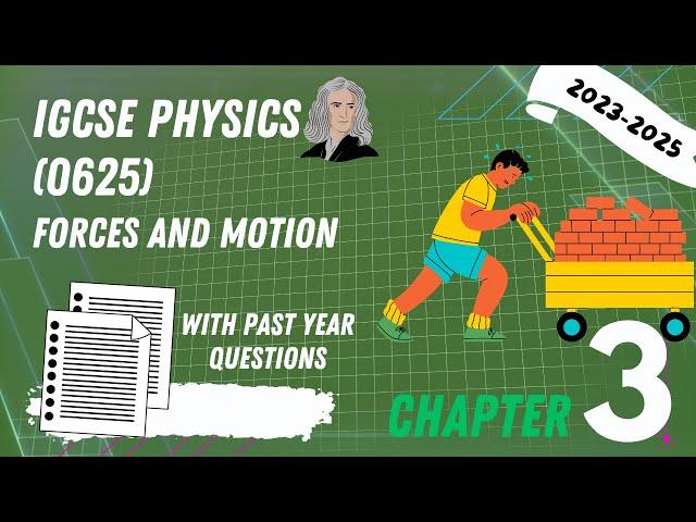 IGCSE Physics (2023-2025) + PYQ - C3/25: Force, Weight, Momentum, Impulse, Scalar & Vector Quantity