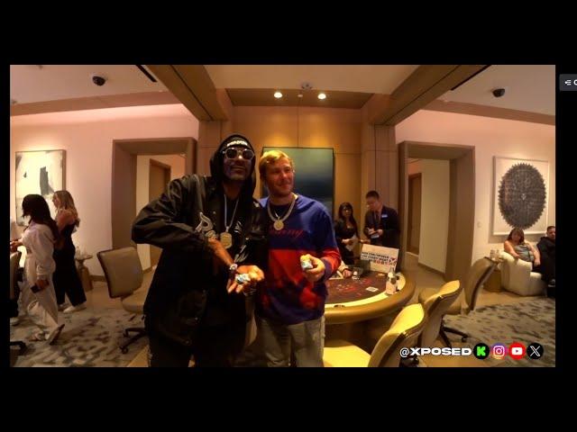 Snoop Doggs First Time Baccarat In Las Vegas With Xposed!