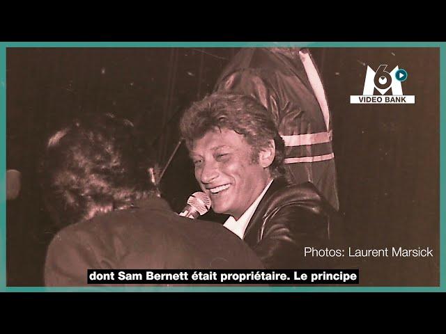 Johnny Hallyday : animateur RTL. // Extrait archives M6 Video Bank