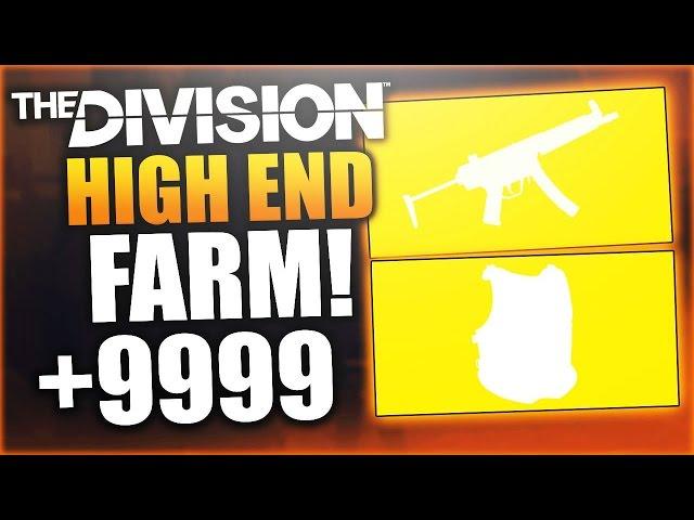 How to farm High end and materials [The Division] [Glitch]