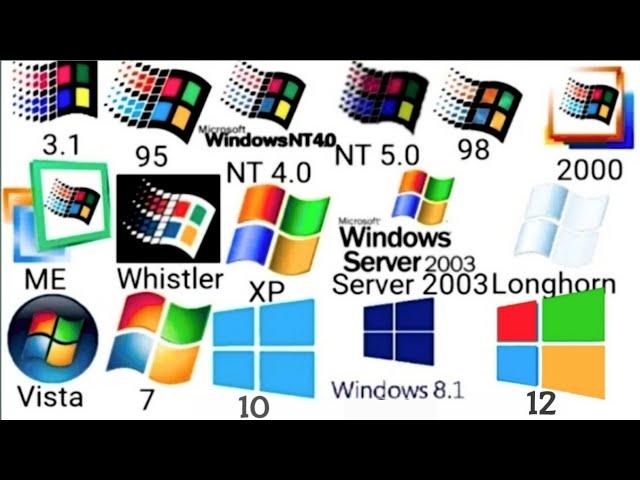 All Windows Startup Sounds and Shutdown sounds (windows 3.1 to 12)