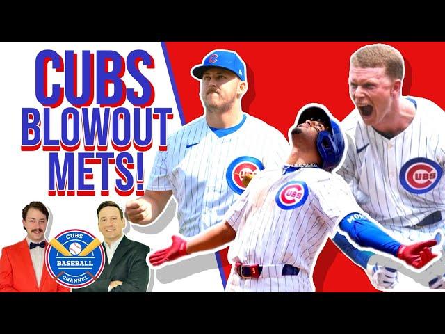 Chicago Cubs Baseball News | Morel Bombs and Hollywood Pete Runs Over NY Grimace