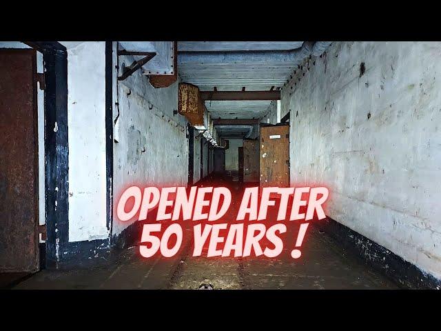 German WW2 gun bunker is opened for the first time in 50 years ! AMAZING !