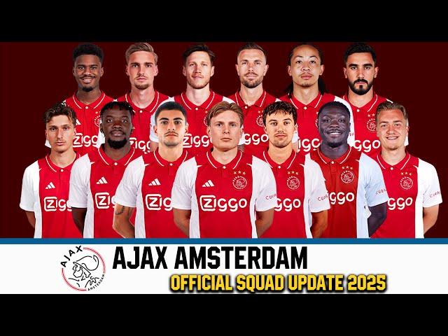 A​JAX AMSTERDAM ​Official Full Squad For 2025 | Ajax Amsterdam | gtbkaphansport