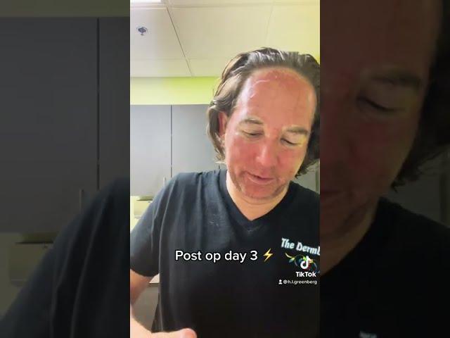 The Post CO2 Laser Treatment Healing Process at Las Vegas Dermatology Days 1-4