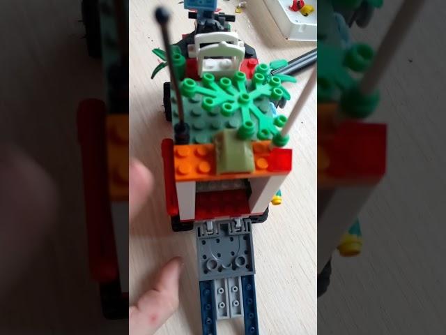 я собрал машину из лего для зомби апокалипсис #lego