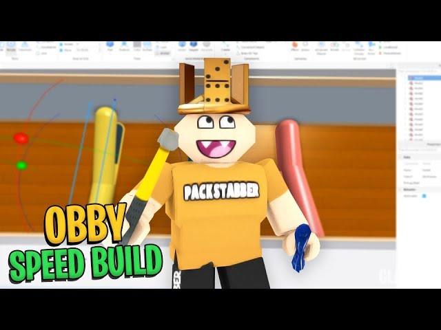 Building a Obby on Roblox :)