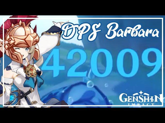 DPS Barbara Build and Showcase | Genshin Impact