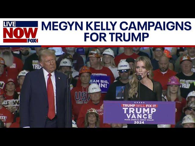 WATCH: Megyn Kelly joins Trump at rally in Pittsburgh | LiveNOW from FOX