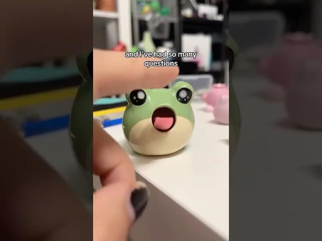 How the bobble tongue frog works !!