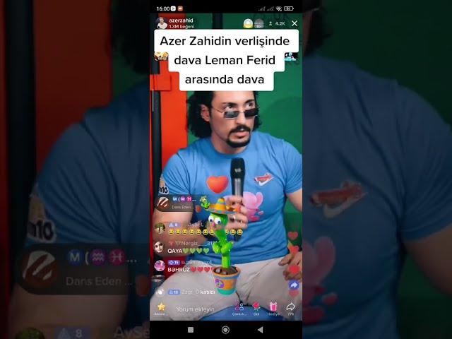 Leman vs Ferid qaya Azər Zahid verlişində