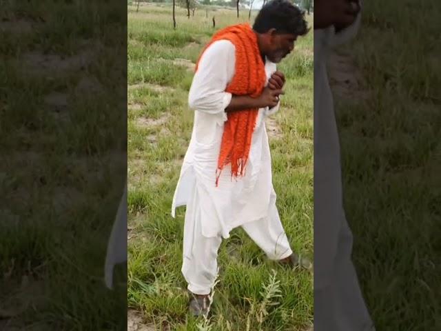 Black Cobra Snake bite the Jogi,while he is Catching the Snake 
