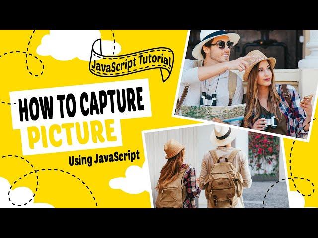 How to capture picture using JavaScript | Webcam Js Tutorial