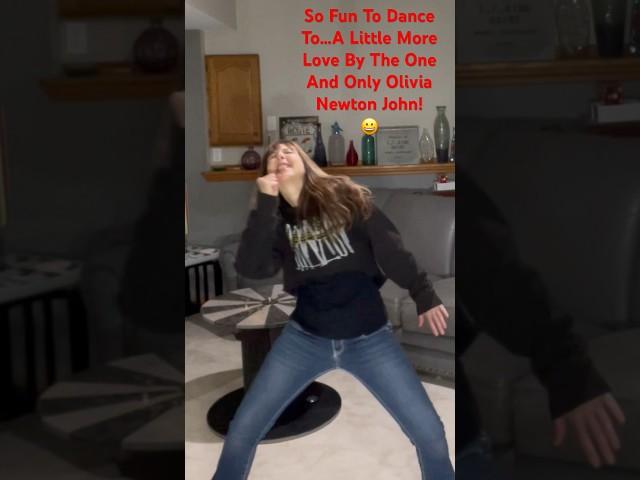 Fun To Dance To…A Little More Love By Olivia Newton John! #dance challenge #olivianewton #shorts