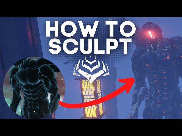 How to Sculpt In Your Warframe Dojo - Sculpting Design and Concepts 2022