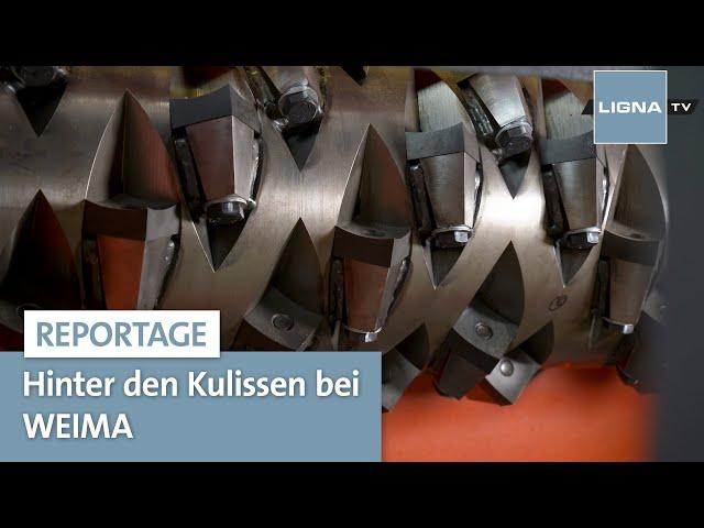 Energiesparen 2.0 für die Werkstatt | WEIMA Maschinenbau | LIGNA.TV Reportage