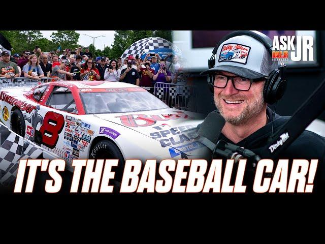 An Iconic Paint Scheme Makes Its Return! Dale Jr.'s Baseball Car Is Back