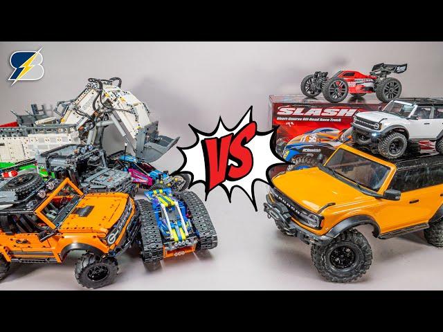 LEGO RC vs "real" RC (Traxxas, WPL, etc) - first round