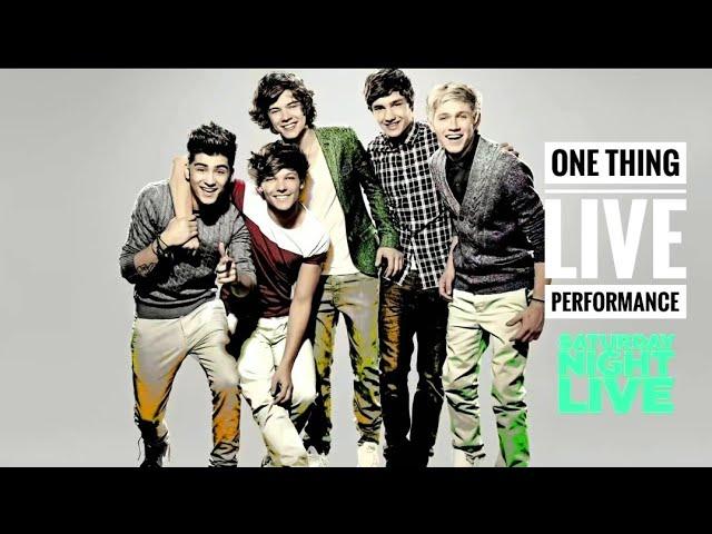 One direction - One thing, live at SNL, 7th April  2012.