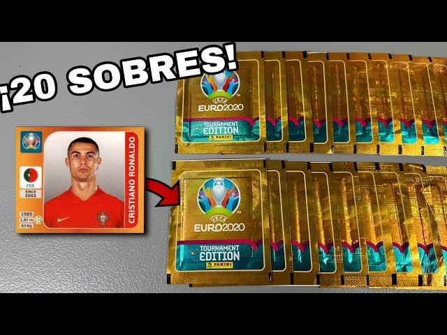 ¡BUSCANDO A CR7 EN 20 SOBRES DE LA EURO 2020! - SE BUSCAN GOATS #14