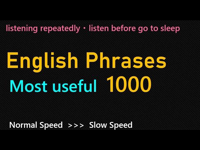 english phrases 1000 / English Conversation / Improve English Speaking / Easy English Expression